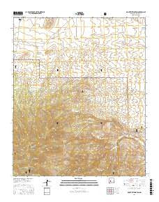 Mount Withington New Mexico Current topographic map, 1:24000 scale, 7.5 X 7.5 Minute, Year 2017