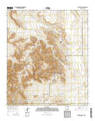 Mountain Tank New Mexico Historical topographic map, 1:24000 scale, 7.5 X 7.5 Minute, Year 2013