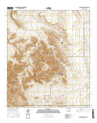 Mountain Tank New Mexico Current topographic map, 1:24000 scale, 7.5 X 7.5 Minute, Year 2017
