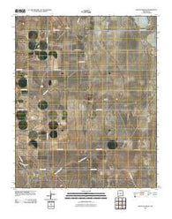 Mountainair NE New Mexico Historical topographic map, 1:24000 scale, 7.5 X 7.5 Minute, Year 2010