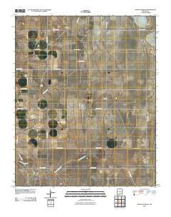 Mountainair NE New Mexico Historical topographic map, 1:24000 scale, 7.5 X 7.5 Minute, Year 2010