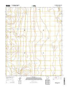 Mountainair NE New Mexico Historical topographic map, 1:24000 scale, 7.5 X 7.5 Minute, Year 2013