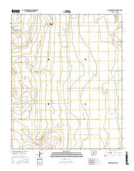 Mountainair NE New Mexico Current topographic map, 1:24000 scale, 7.5 X 7.5 Minute, Year 2017