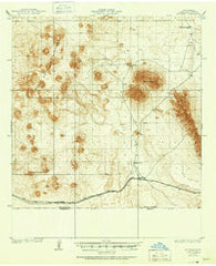 Mt. Riley New Mexico Historical topographic map, 1:62500 scale, 15 X 15 Minute, Year 1951