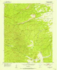 Mt Sedgwick New Mexico Historical topographic map, 1:24000 scale, 7.5 X 7.5 Minute, Year 1951