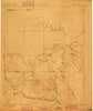 Mt. Taylor New Mexico Historical topographic map, 1:250000 scale, 1 X 1 Degree, Year 1899