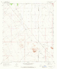 Muir Ranch New Mexico Historical topographic map, 1:24000 scale, 7.5 X 7.5 Minute, Year 1964