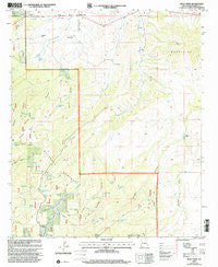 Mule Creek New Mexico Historical topographic map, 1:24000 scale, 7.5 X 7.5 Minute, Year 1999
