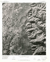 Mule Peak New Mexico Historical topographic map, 1:24000 scale, 7.5 X 7.5 Minute, Year 1976
