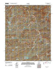 Mule Dam New Mexico Historical topographic map, 1:24000 scale, 7.5 X 7.5 Minute, Year 2010