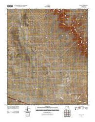 Myndus New Mexico Historical topographic map, 1:24000 scale, 7.5 X 7.5 Minute, Year 2010