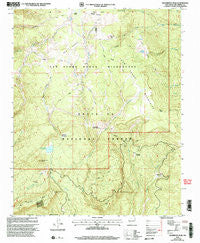 Nacimiento Peak New Mexico Historical topographic map, 1:24000 scale, 7.5 X 7.5 Minute, Year 2002