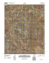 Nara Visa New Mexico Historical topographic map, 1:24000 scale, 7.5 X 7.5 Minute, Year 2010