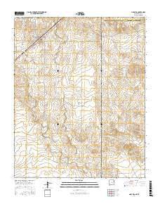 Nara Visa New Mexico Current topographic map, 1:24000 scale, 7.5 X 7.5 Minute, Year 2017