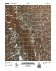 Narbona Pass New Mexico Historical topographic map, 1:24000 scale, 7.5 X 7.5 Minute, Year 2011