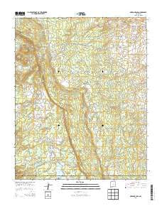 Narbona Pass New Mexico Current topographic map, 1:24000 scale, 7.5 X 7.5 Minute, Year 2013