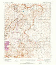 Nash Draw New Mexico Historical topographic map, 1:62500 scale, 15 X 15 Minute, Year 1939