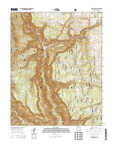 Navajo Peak New Mexico Historical topographic map, 1:24000 scale, 7.5 X 7.5 Minute, Year 2013