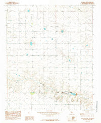 Ned Houk Park New Mexico Historical topographic map, 1:24000 scale, 7.5 X 7.5 Minute, Year 1985