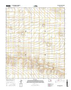 Ned Houk Park New Mexico Current topographic map, 1:24000 scale, 7.5 X 7.5 Minute, Year 2017