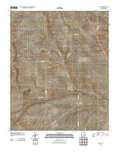 Negra New Mexico Historical topographic map, 1:24000 scale, 7.5 X 7.5 Minute, Year 2010
