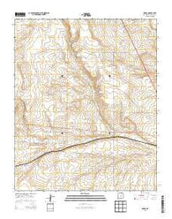 Negra New Mexico Historical topographic map, 1:24000 scale, 7.5 X 7.5 Minute, Year 2013