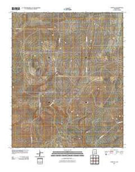 Negra SE New Mexico Historical topographic map, 1:24000 scale, 7.5 X 7.5 Minute, Year 2010