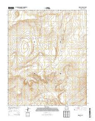Negra SE New Mexico Historical topographic map, 1:24000 scale, 7.5 X 7.5 Minute, Year 2013