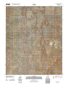 Negra SW New Mexico Historical topographic map, 1:24000 scale, 7.5 X 7.5 Minute, Year 2010