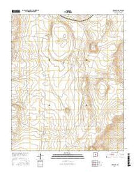 Negra SW New Mexico Current topographic map, 1:24000 scale, 7.5 X 7.5 Minute, Year 2017