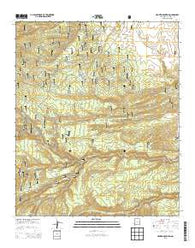 Negrito Mountain New Mexico Historical topographic map, 1:24000 scale, 7.5 X 7.5 Minute, Year 2013