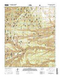 Negrito Mountain New Mexico Current topographic map, 1:24000 scale, 7.5 X 7.5 Minute, Year 2017