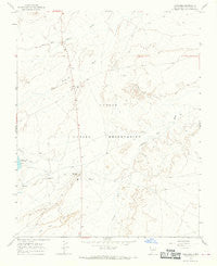 Newcomb New Mexico Historical topographic map, 1:24000 scale, 7.5 X 7.5 Minute, Year 1966