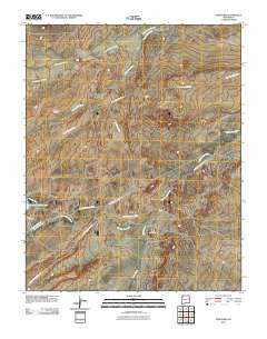 Newcomb New Mexico Historical topographic map, 1:24000 scale, 7.5 X 7.5 Minute, Year 2010