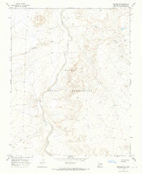 Newcomb NE New Mexico Historical topographic map, 1:24000 scale, 7.5 X 7.5 Minute, Year 1966