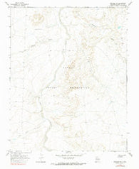 Newcomb NE New Mexico Historical topographic map, 1:24000 scale, 7.5 X 7.5 Minute, Year 1966