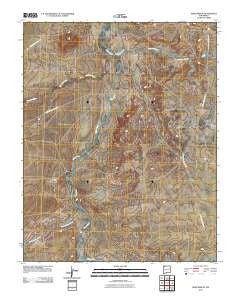 Newcomb NE New Mexico Historical topographic map, 1:24000 scale, 7.5 X 7.5 Minute, Year 2010