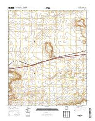 Newkirk New Mexico Historical topographic map, 1:24000 scale, 7.5 X 7.5 Minute, Year 2013