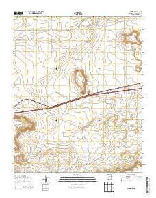 Newkirk New Mexico Historical topographic map, 1:24000 scale, 7.5 X 7.5 Minute, Year 2013
