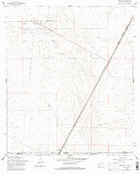 Newman New Mexico Historical topographic map, 1:24000 scale, 7.5 X 7.5 Minute, Year 1955