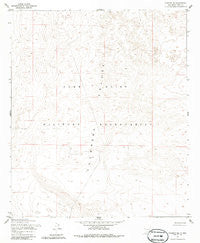 Newman NE New Mexico Historical topographic map, 1:24000 scale, 7.5 X 7.5 Minute, Year 1955