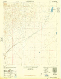 Newman NW New Mexico Historical topographic map, 1:24000 scale, 7.5 X 7.5 Minute, Year 1948