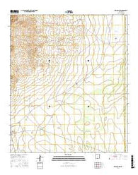 Newman NW New Mexico Current topographic map, 1:24000 scale, 7.5 X 7.5 Minute, Year 2017