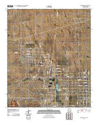 Newman SW New Mexico Historical topographic map, 1:24000 scale, 7.5 X 7.5 Minute, Year 2010