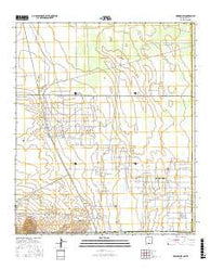 Newman SW New Mexico Current topographic map, 1:24000 scale, 7.5 X 7.5 Minute, Year 2017