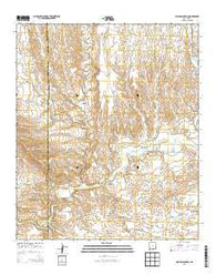 Nichols Canyon New Mexico Historical topographic map, 1:24000 scale, 7.5 X 7.5 Minute, Year 2013