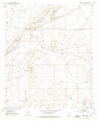 Ninemile Well New Mexico Historical topographic map, 1:24000 scale, 7.5 X 7.5 Minute, Year 1951