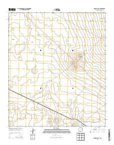 Ninemile Hill New Mexico Historical topographic map, 1:24000 scale, 7.5 X 7.5 Minute, Year 2013