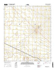 Ninemile Hill New Mexico Current topographic map, 1:24000 scale, 7.5 X 7.5 Minute, Year 2017