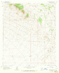 Ninetysix Ranch New Mexico Historical topographic map, 1:24000 scale, 7.5 X 7.5 Minute, Year 1962